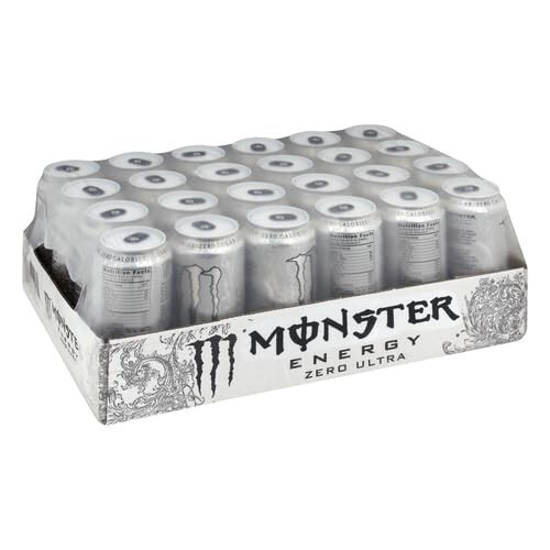 (24 Pack) Monster Energy Zero Ultra White Drink 473 ml 2