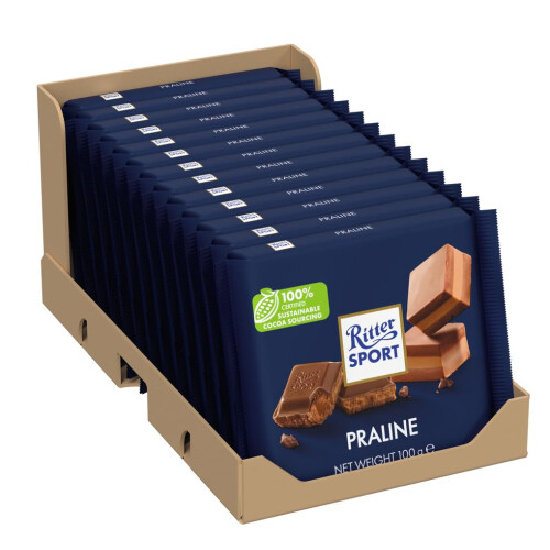 Ritter Sport Praline 100g (Pack of 13)