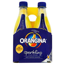 Orangina Sparkling Fruit Drink 4 x 420ml (Pack of 6)