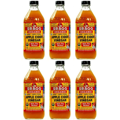 Braggs Apple Cider Vinegar x 6 (Pack of 6)