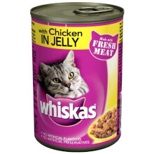 Whiskas Can in Jelly with Chicken 390 g (Pack of 24)