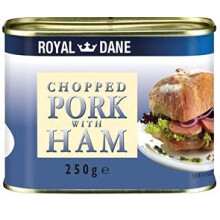 Royal Dane Chopped Ham With Pork 12 x 250g