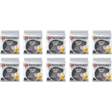Tassimo Coffee Shop Chai Latte Coffee Pods (Pack of 10-80 Servings)