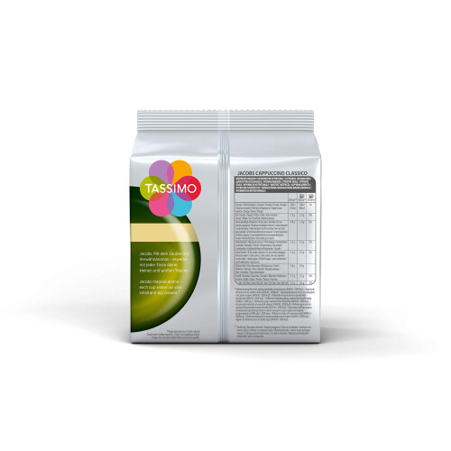 Tassimo TASSIMO Jacobs Cappuccino Classico Coffee Pods - 10 Packs (80 Drinks) 2