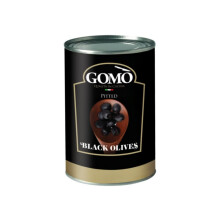 Gomo Pitted Black Olives 4.15kg x 3 Cases