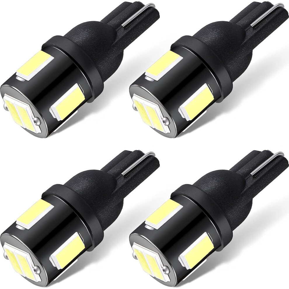 (4) Led Bulbs 5630 Led T10 Wedge Base Marine Boat Bulb Replacement Bulb All-Round Mast Anchor Navigation S Light 9357235718882