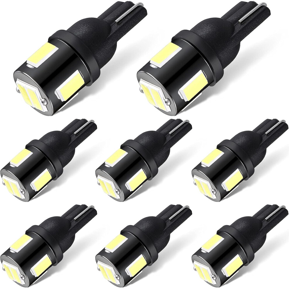 (8) Led Bulbs 5630 Led T10 Wedge Base Marine Boat Bulb Replacement Bulb All-Round Mast Anchor Navigation S Light 9357235718899