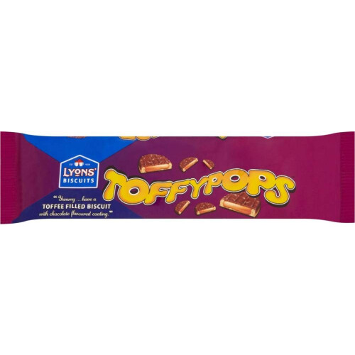 Lyon's Toffypops Biscuits - 240g (Pack of 20)