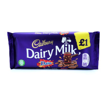 Cadbury Dairy Milk Daim Bar 120g (Box of 18)