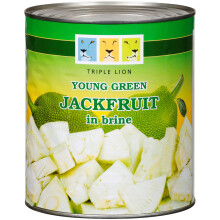 Triple Lion Young Green Jackfruit in Brine - 6x3kg