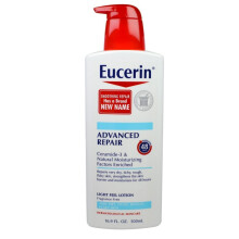 Eucerin Advanced Formula Smoothing Repair Lotion, 16.9 Ounce Bottle (Pack Of 2)