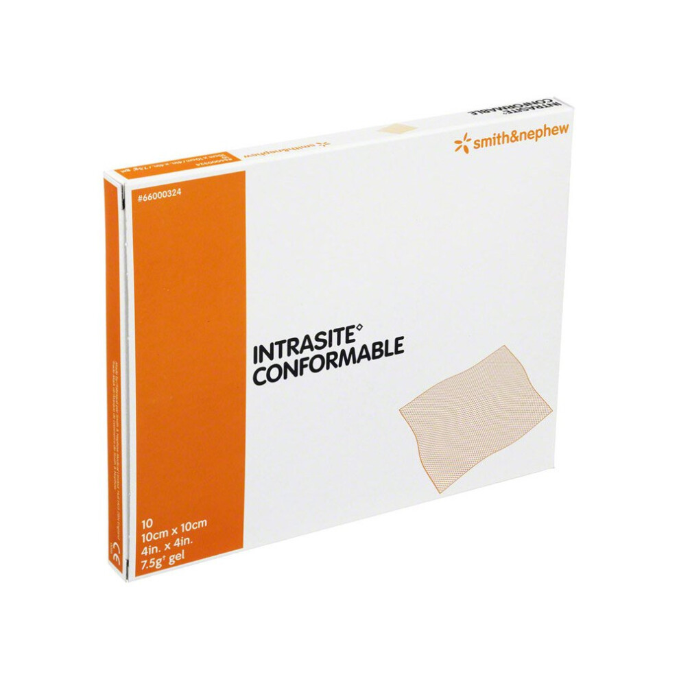 Smith & Nephew Intrasite Conformable Dressing 10X10cm 10 Dressing - 10