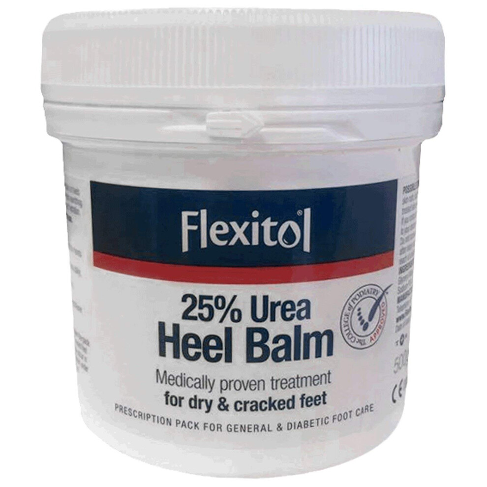 Flexitol Rescue Heel Balm For Dry And Cracked Feet, Intense Moisturisation, Suitable For Diabetics ? 500 G