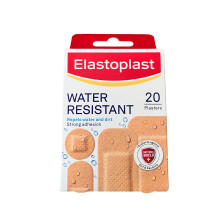 10 x Elastoplast Aqua Protect Plasters 20 Assorted Strips