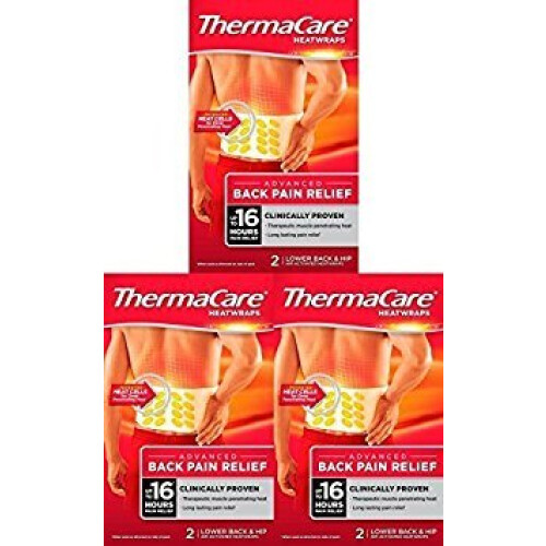 (3 Pack) - ThermaCare Lower Back Heat Wrap (3 Bundle)