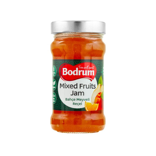 Bodrum Mixed Fruit Jam 380gr x 15 Pack