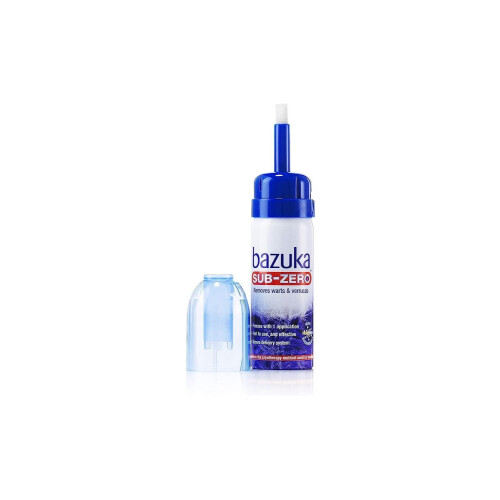 Bazuka Sub Zero Warts & Verucca - 12 Applications (50ml) - Pack of 2 2