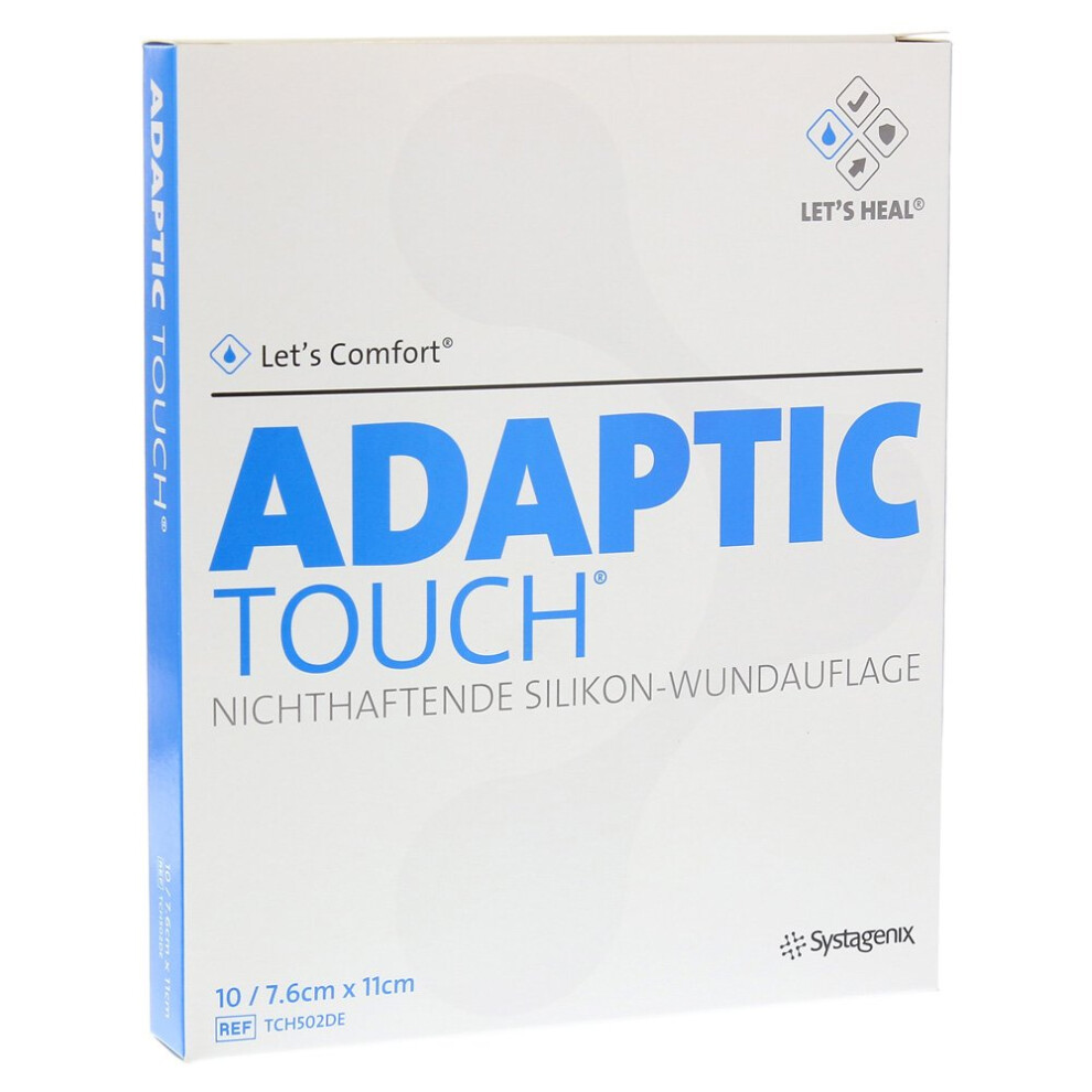Adaptic Touch Non-Adhesive Silicone Wound Dressing - 7.6 X 11 Cm - Pack Of 10