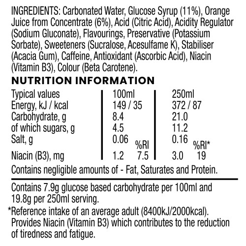 Lucozade Lucozade Energy Orange 500ml (Pack of 24) 1