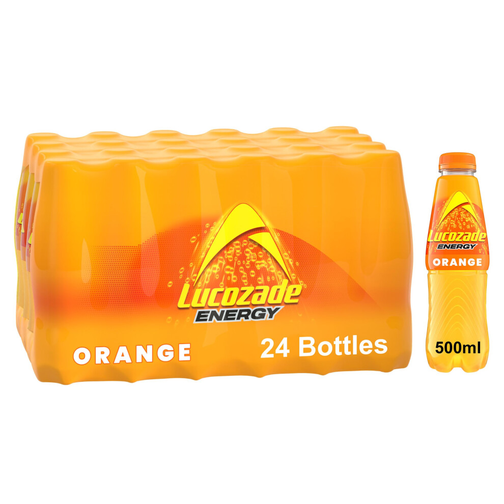 Lucozade Energy Orange 500Ml (Pack Of 24)