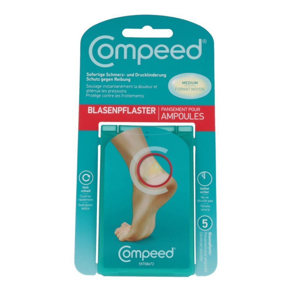 Compeed Blister Plasters Medium (Pack Of 6 X 5 Pieces)