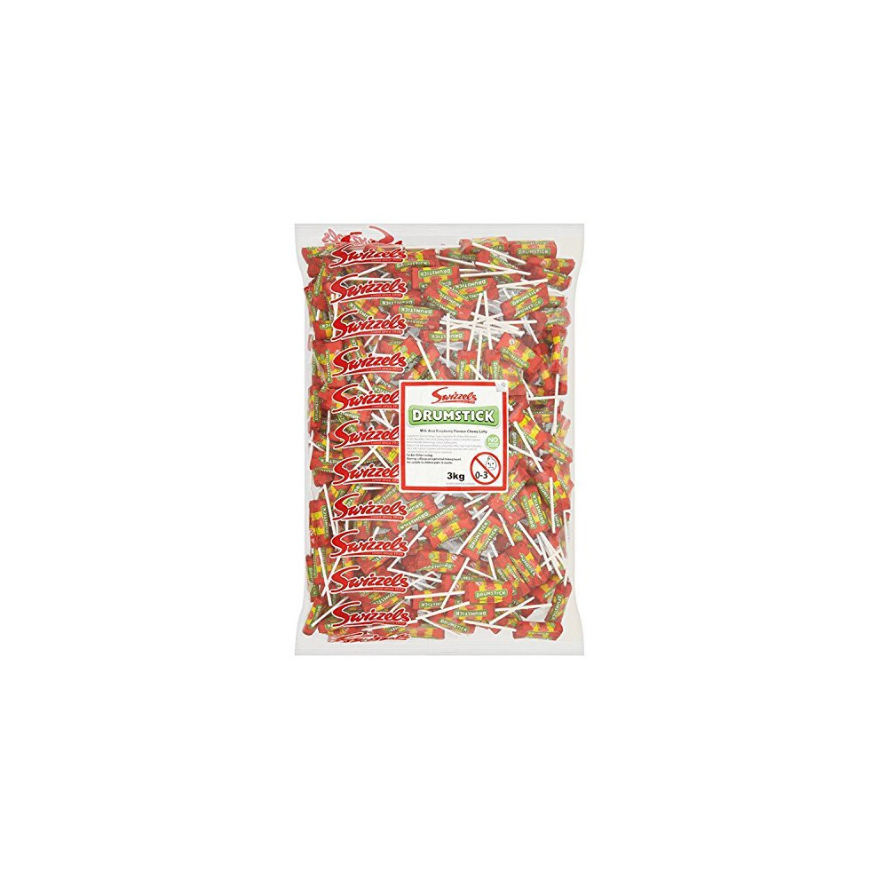Swizzels Drumstick Lollies Sweets Bag Lolly Pops (2 X 3Kg Bag)