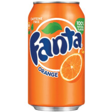 Fanta Orange Flavoured Soda 355 ml