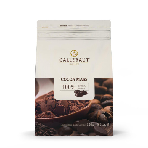 Callebaut Callebaut 100% Cocoa Mass Easymelt 2.5kg