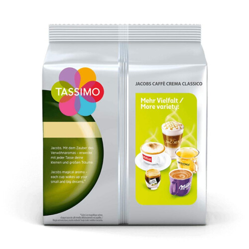 Tassimo Tassimo Jacobs Caffe Crema Classico Coffee Pods | 10 Pack (160 Drinks) 2
