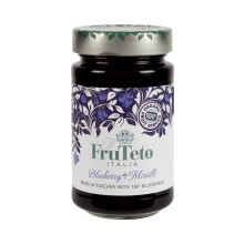 il Frutteto Italia 100% Blueberry Organic Fruit Spread. Pack of 6 Jars. Made in Tuscany only with Fruit. No Added Refined Sugar. No Preservatives.
