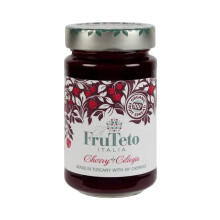 il Frutteto Italia 100% Wild Cherry organic fruit spread. Pack of 6 jars. MADE IN TUSCANY only with fruit. No Added Refined Sugar. No Preservatives.