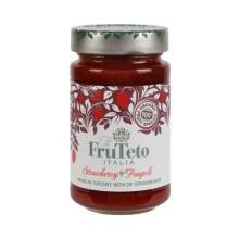 il Frutteto Italia 100% Strawberry Organic Fruit Spread. Pack of 6 Jars. Made in Tuscany only with Fruit. No Added Sugar. No Preservatives.