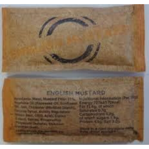 Chef Approved Condiments Sachets (4, English Mustard) 2