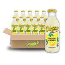 Calypso Lemonade | Island-Inspired Flavors with Real Lemon | (Pack of 12, Original Lemonade)