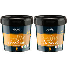 Essential Cuisine - CHICKEN Jus - (Concentrated Base) - 1kg - (Pack of 2)