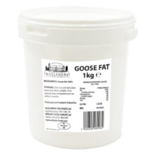 HAZLEMERE Goose Fat - 1kg - (Pack of 6)