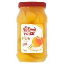 Nature's Finest Peach Slices in Juice 700g - Pack of 6