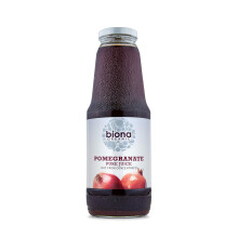 (10 Pack) - Biona - Pure Pomegranate Juice | 1000ml | 10 Pack Bundle