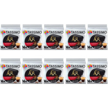 TASSIMO L'OR Espresso Splendente Coffee T-Discs Pods - 10 Pack (160 Drinks)