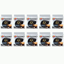 Tassimo L'Or Espresso Coffee Fortissimo Gold Coffee pods - 10 Packs (160 Drinks)