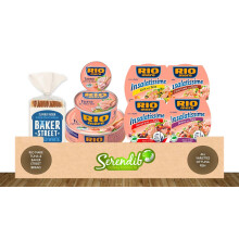 Serendib's Tuna Fish & Bread Basket | 7 Varieties of Rio Mare Tuna | Baker Street White Bread | Perfect Breakfast Deal