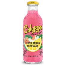 CALYPSO Lemonades | With real fruit and flavors | (TRIPLE MELON LEMONADE, Pack of 6)