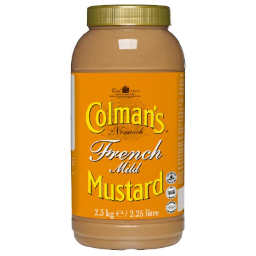 Colman's French Mild Mustard 2250g x 2