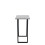 (Grey) Bar Table Breakfast Counter Table U Shape Leg 6