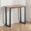 (Oak) Bar Table Breakfast Counter Table U Shape Leg 1