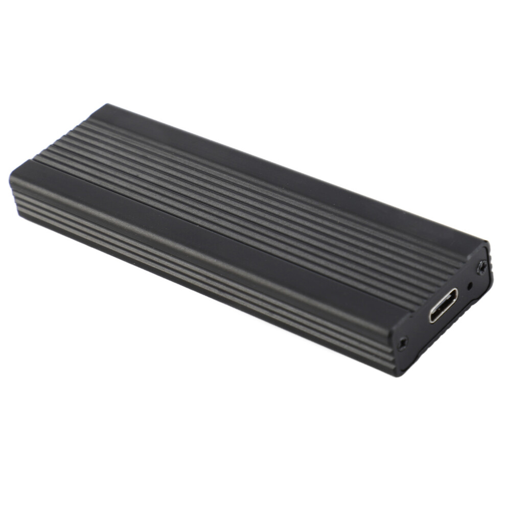 Usb3.1 M.2 Nvme Enclosure 10Gbps Aluminium Alloy For 2280 Ssd Black 8361332518840