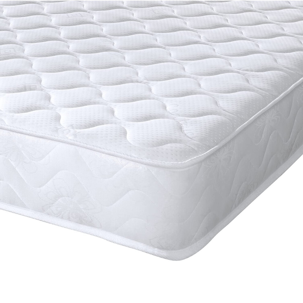 eXtreme comfort ltd Flame Essentials Small Single Mattress 2FT6 (75x190cm) | Foam-Free Bonnell Spring | Cooltouch Breathable Cover | Plush Comfort Su-image-OPC-PJBDYQX-NEW