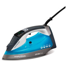 Morphy Richards 305003 Steam Iron with Intellitemp No Burns Guaranteed, 2400 W, 350 milliliters, Blue
