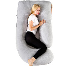 Chilling Home Pregnancy Pillow Cooling,60 inches Maternity Pillow for Pregnant Women,Comfortable J Shaped Full Body Pillow Pregnancy Pillows for Slee