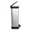Curver Curver Metal Effect 70% Recycled Kitchen Pedal Touch Deco Bin 50 Litres - Silver 2